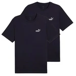 PUMA T-Shirt ESS Small No. 1 Logo Tee Dunkelblau