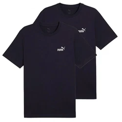 PUMA T-Shirt ESS Small No. 1 Logo Tee Dunkelblau