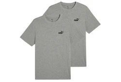 PUMA T-Shirt ESS Small No. 1 Logo Tee Grau/Dunkelgrau/Hellgrau