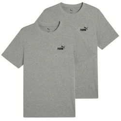 PUMA T-Shirt ESS Small No. 1 Logo Tee Grau/Dunkelgrau/Hellgrau