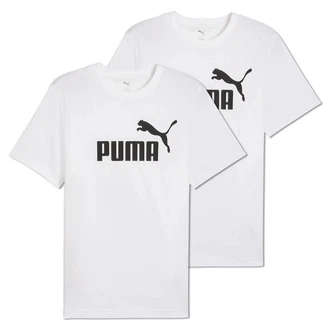 PUMA T-Shirt ESS No.1 Logo Tee Lila/Weiß