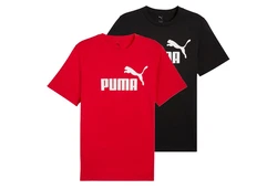 PUMA T-Shirt ESS No.1 Logo Tee Lila/Rot
