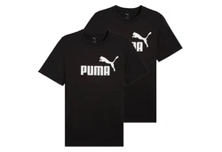 PUMA T-Shirt ESS No.1 Logo Tee Lila/Schwarz