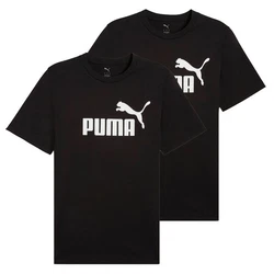 PUMA T-Shirt ESS No.1 Logo Tee Lila/Schwarz