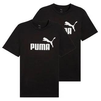 PUMA T-Shirt ESS No.1 Logo Tee Lila/Schwarz