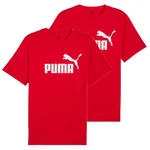 PUMA T-Shirt ESS No.1 Logo Tee Rot