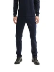 TOM TAILOR Chinohose JERSEY SLIM CHINO Dunkelblau/Blau/Hellblau