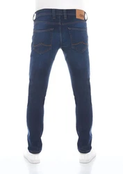 MUSTANG Tapered-fit-Jeans Real X Oregon Tapered K Slim Fit Dunkelblau/Blau/Hellblau