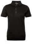 KARL LAGERFELD Poloshirt Schwarz/Dunkelbraun