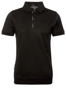 KARL LAGERFELD Poloshirt Schwarz/Dunkelbraun