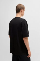 HUGO T-Shirt 'Duwedie' Beige/Gelb/Orange/Grün/Schwarz
