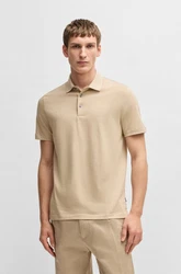 BOSS Poloshirt H-Pitton Khaki/Beige/Braun
