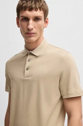 BOSS Poloshirt H-Pitton Khaki/Beige/Braun