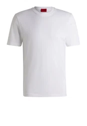HUGO T-Shirt Dimerstee Grau/Weiß/Creme