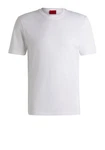 HUGO T-Shirt Dimerstee Grau/Weiß/Creme