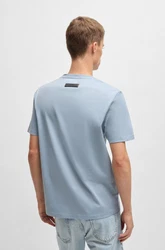 HUGO T-Shirt Dimerstee Blau/Hellblau/Grau