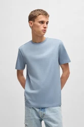 HUGO T-Shirt Dimerstee Blau/Hellblau/Grau