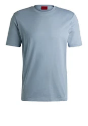 HUGO T-Shirt Dimerstee Blau/Hellblau/Grau
