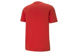 PUMA T-Shirt ESS Logo Tee Herren Rot/Orange