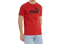 PUMA T-Shirt ESS Logo Tee Herren Rot/Orange