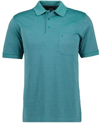 RAGMAN Poloshirt Türkis/Grün