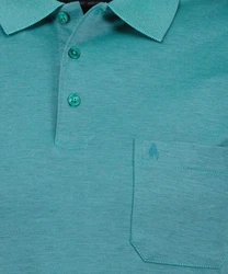 RAGMAN Poloshirt Türkis/Grün