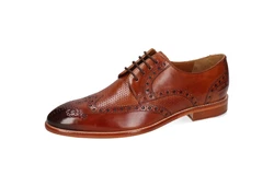 Melvin & Hamilton Schnürschuh Bobby 5 Braun/Rot/Orange/Bordeaux