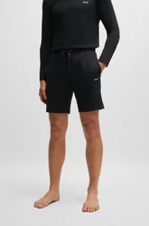 BOSS Sweatshorts Mix&Match Short CW mit Logo Schwarz