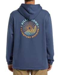 Billabong Hoodie Compass Blau/Hellblau/Dunkelblau