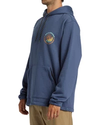 Billabong Hoodie Compass Blau/Hellblau/Dunkelblau