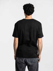 Lacoste T-Shirt V-Neck Tee Schwarz