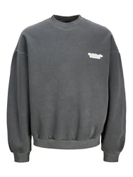 Jack & Jones Sweatshirt JORRidgewood dunkelgrau