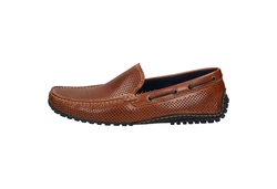 SIOUX Mokassin CARULIO Beige/Braun/Orange