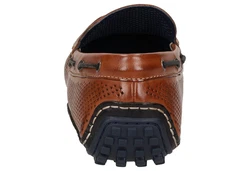 SIOUX Mokassin CARULIO Beige/Braun/Orange
