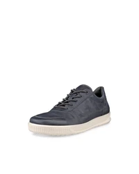 Ecco BYWAY Schnürschuh Sneaker Halbschuh Freizeitschuh Dunkelblau/Blau/Schwarz