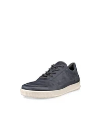 Ecco BYWAY Schnürschuh Sneaker Halbschuh Freizeitschuh Dunkelblau/Blau/Schwarz