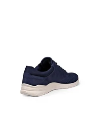 ECCO Sportlicher Schnürschuh 'Irving' Dunkelblau/Blau/Hellblau
