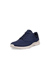 ECCO Sportlicher Schnürschuh 'Irving' Dunkelblau/Blau/Hellblau