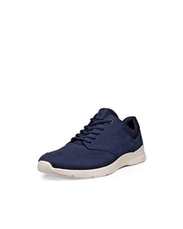 ECCO Sportlicher Schnürschuh 'Irving' Dunkelblau/Blau/Hellblau