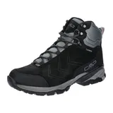 Schwarze Velourslederschuhe image