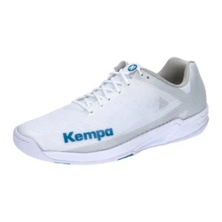 Kempa Herren Handballschuhe Wing 2.0 WEIß/TIEF BLAU