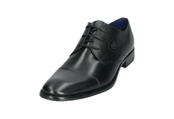 bugatti Schnürschuh Hellblau/Dunkelblau