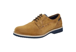 SIOUX Dilip-716-H Schnürschuh Beige/Dunkelblau/Hellblau/Braun/Blau