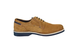 SIOUX Dilip-716-H Schnürschuh Beige/Dunkelblau/Hellblau/Braun/Blau