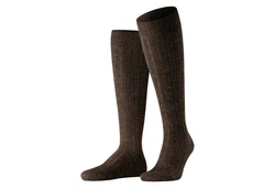 FALKE Socken Teppich Im Schuh Dunkelbraun/Khaki/Braun/Grau