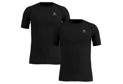 Odlo Unterziehshirt Herren Unterwäsche Shirt crew neck CUBIC 2 Pack 192282