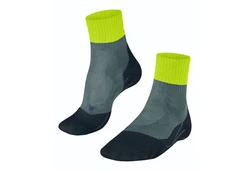 FALKE Kurzsocken Damen Sportsocken TK2 Short Cool Trekking Blau/Türkis/Grün/Gelb
