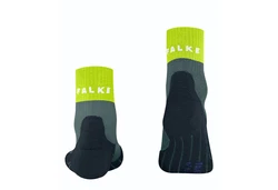 FALKE Kurzsocken Damen Sportsocken TK2 Short Cool Trekking Blau/Türkis/Grün/Gelb