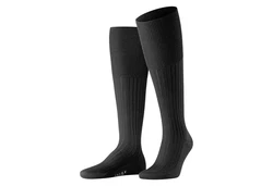 FALKE Freizeitsocken Herren Socken Bristol Pure Kniestrümpfe 15415 Schwarz