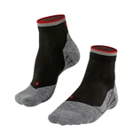FALKE Sportsocken RU4 Endurance Short Reflect Herren Laufsocken Rot/Schwarz/Lila/Grau